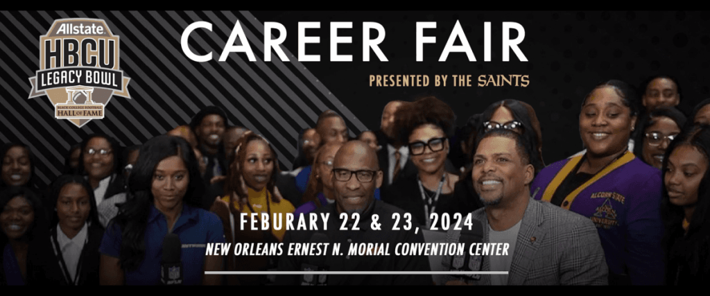 PRESS ROOM: Allstate HBCU Legacy Bowl Career Fair student registration now open