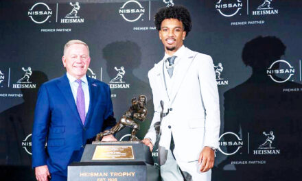 Jayden Daniels looked sharp for his Heisman win, thanks to a clothier with Alabama roots