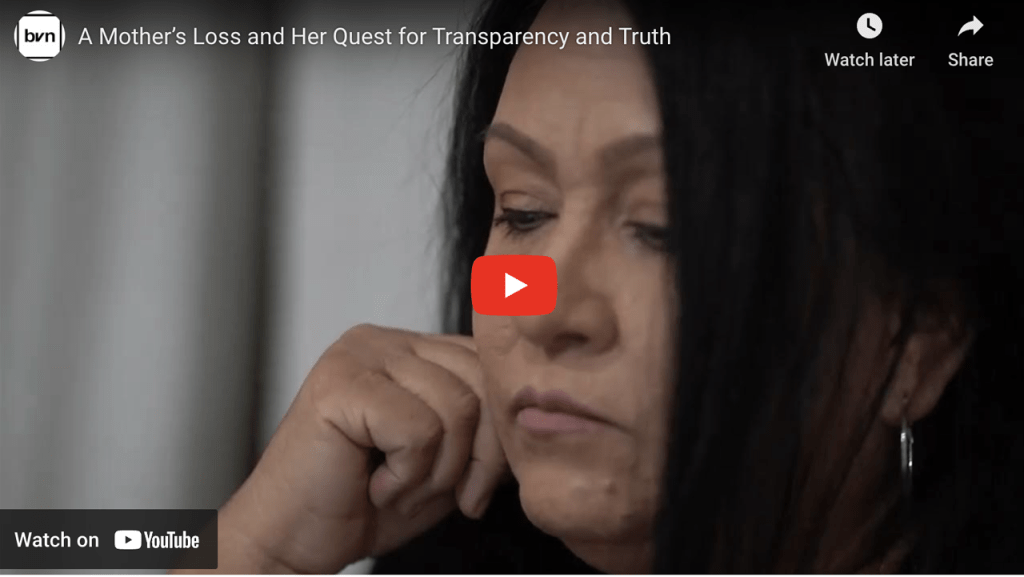 A Mother’s Loss and Her Quest for Transparency and Truth