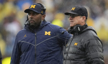 Jim Harbaugh pushed for Michigan to hire Sherrone Moore after leaving to lead Chargers