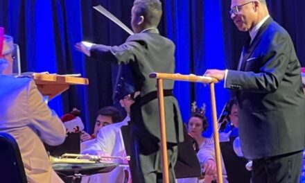 Nine-year old conductor, Carter Roberson, leads Baltimore Symphony Orchestra during 2023 Holiday Spectacular