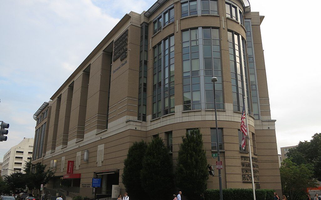 GWU Hospital lays off staff members and over 60 members were laid off.