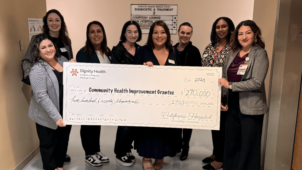 California Hospital Medical Center Awards $270,000 through its Community Health Improvement Grant Program