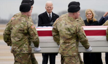 Biden honors Black troops killed in Jordan as remains arrive home