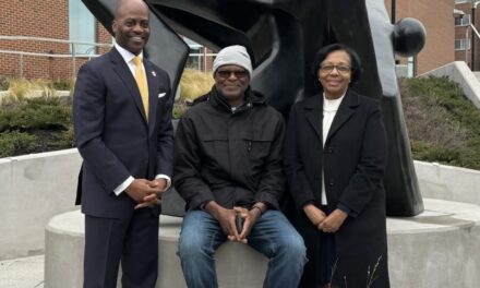 Coppin State University unveils a soulful sculpture