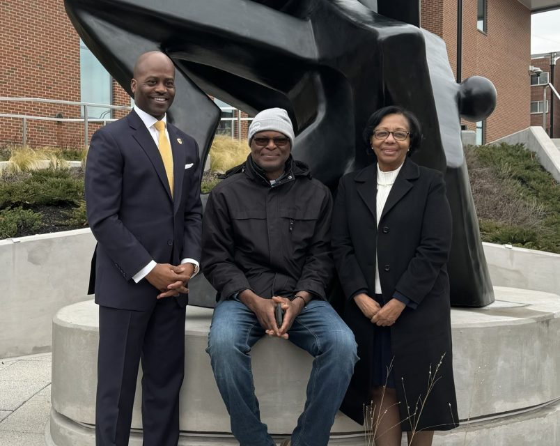 Coppin State University unveils a soulful sculpture