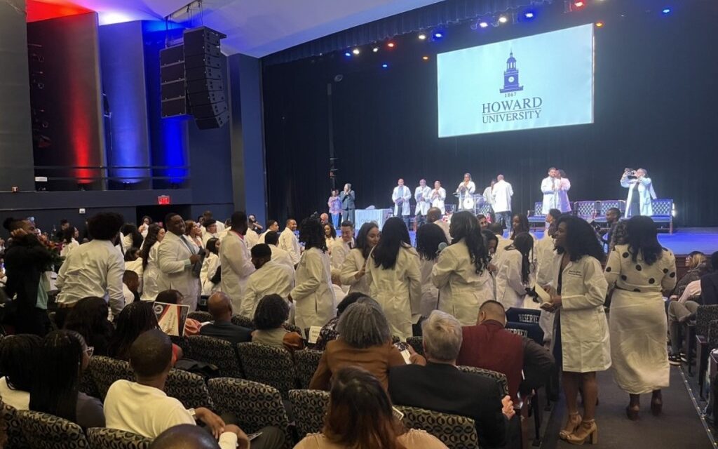 Howard University hosts 23rd annual Long White Coat Ceremony