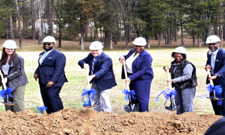 COMMISSIONER VIOLET EDWARDS BREAKS GROUND ON A $1.2M CONSTRUCTION PROJECT FOR DISTRICT 6 IMPROVEMENTS