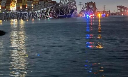 Baltimore’s Key Bridge struck by ship, collapses into water