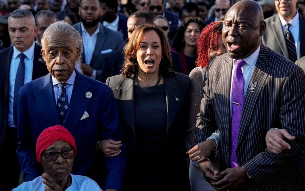 IN SELMA, KAMALA HARRIS CALLS FOR ‘IMMEDIATE CEASE-FIRE’