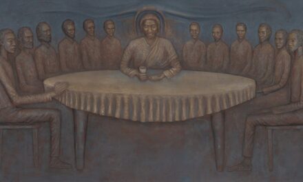 Studio Acting Conservatory presents an Easter reflection: The Last Supper sculpture on view