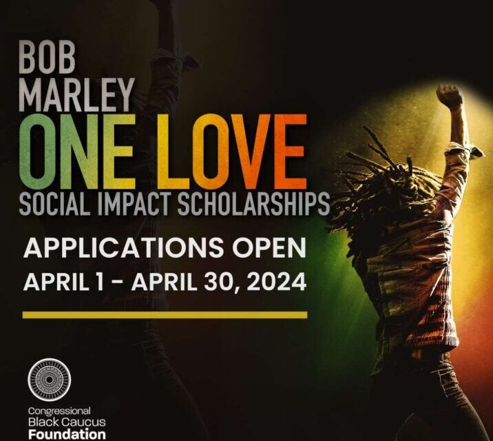  The Congressional Black Caucus Foundation partners with Paramount Pictures on the release of the new “Bob Marley: One Love” Film to provide social justice scholarships