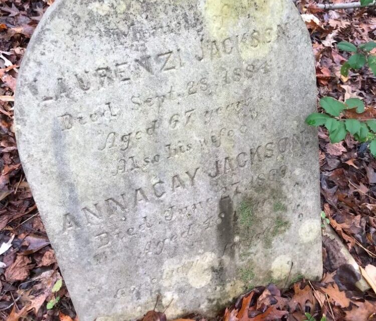 Deep in the woods, a former enslaved woman’s grave