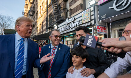 Trump Does the Harlem Fake