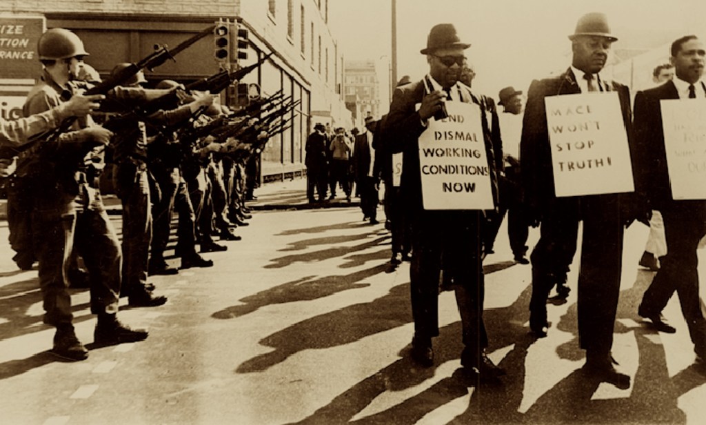 Dr. King’s last campaign was an AFSCME campaign 