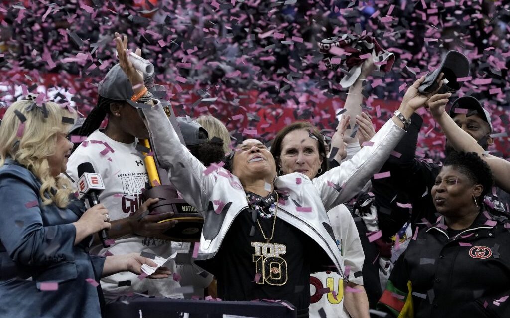 Coach Dawn Staley in spotlight after Gamecocks capture NCAA Division I national basketball championship 