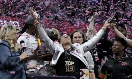 Coach Dawn Staley in spotlight after Gamecocks capture NCAA Division I national basketball championship 