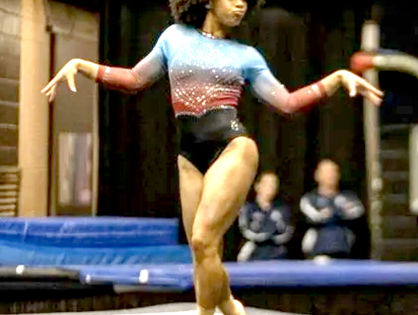 TALLADEGA GYMNAST KYRSTIN JOHNSON EARNS HISTORIC WIN AT USA NATIONALS