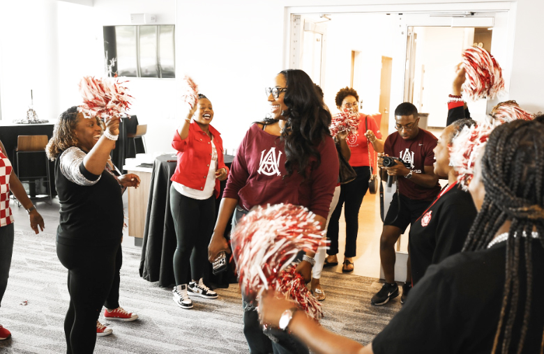 AAMU DELTAS HOST WELCOME RECEPTION FOR COACH DAWN    HORNTON