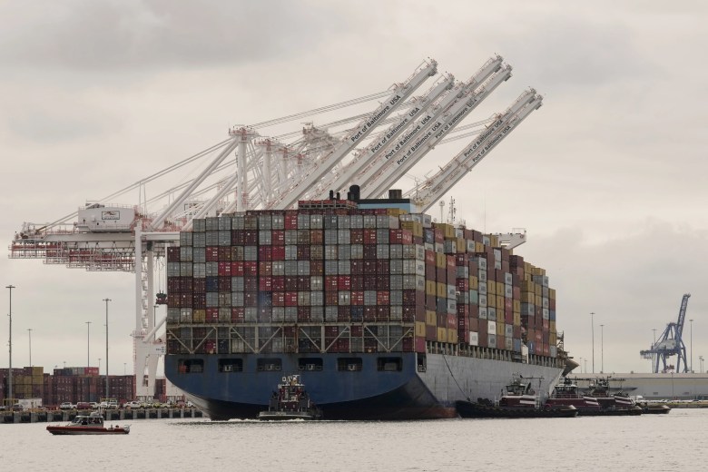 Dali cargo ship moved to Seagirt Marine Terminal