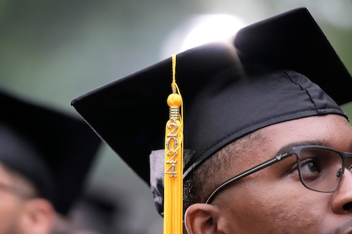 Biden at Morehouse 2024