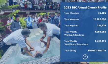 Southern Baptist Convention church membership drops to its lowest point since the 1970s