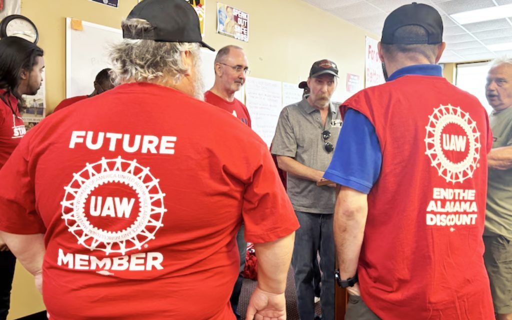 UAW wants Alabama Mercedes-Benz union election thrown out, new vote held