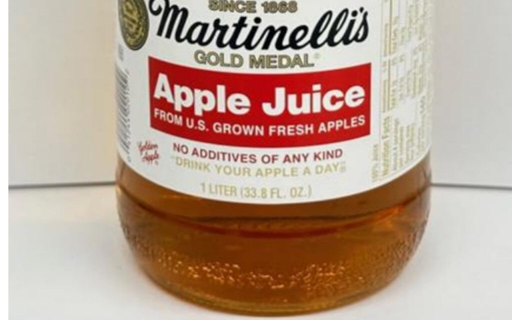 Martinelli’s apple juice recalled over high arsenic levels