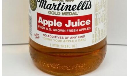 Martinelli’s apple juice recalled over high arsenic levels