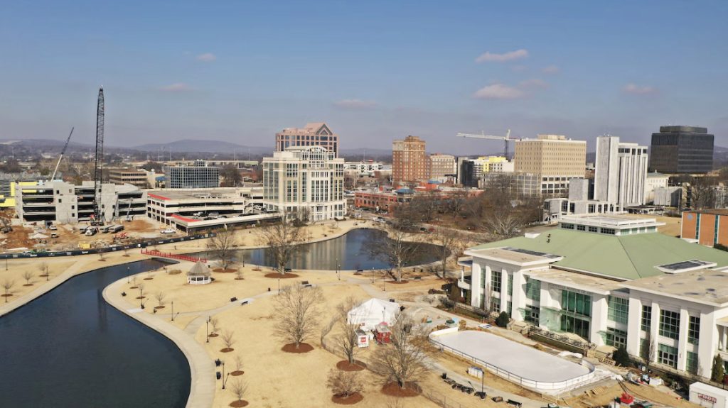 Huntsville added nearly 10 people a day in 2023, leading Alabama cities