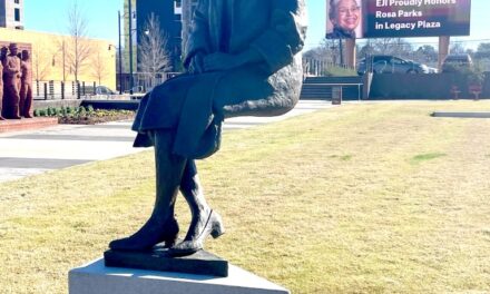 EJI unveils Rosa Parks statue at Legacy Plaza in Montgomery: ‘She can inspire us’