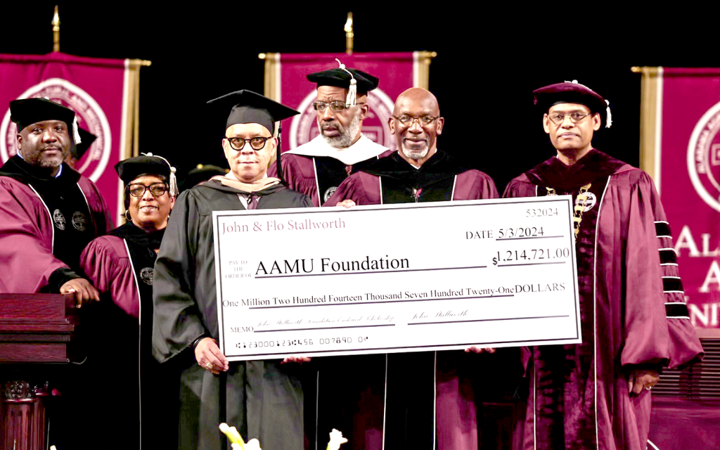 GIFT ESTABLISHES STALLWORTH SCHOLARS PROGRAM: Alabama A&M University Alumnus Commits $1.2 Million Endowment to University