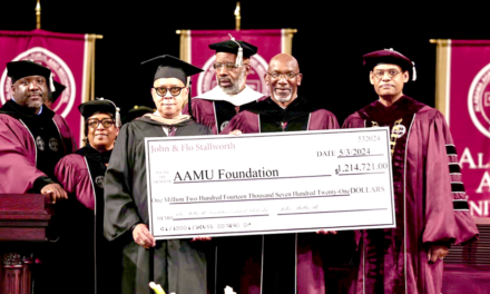 GIFT ESTABLISHES STALLWORTH SCHOLARS PROGRAM: Alabama A&M University Alumnus Commits $1.2 Million Endowment to University