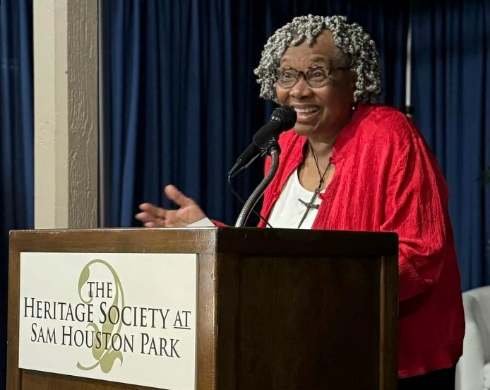 Martha Whiting-Goddard, Houston historian, speaks on early Juneteenth celebrations of 19th century