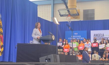 Vice President Kamala Harris endorses Angela Alsobrooks in Prince George’s County, Md.