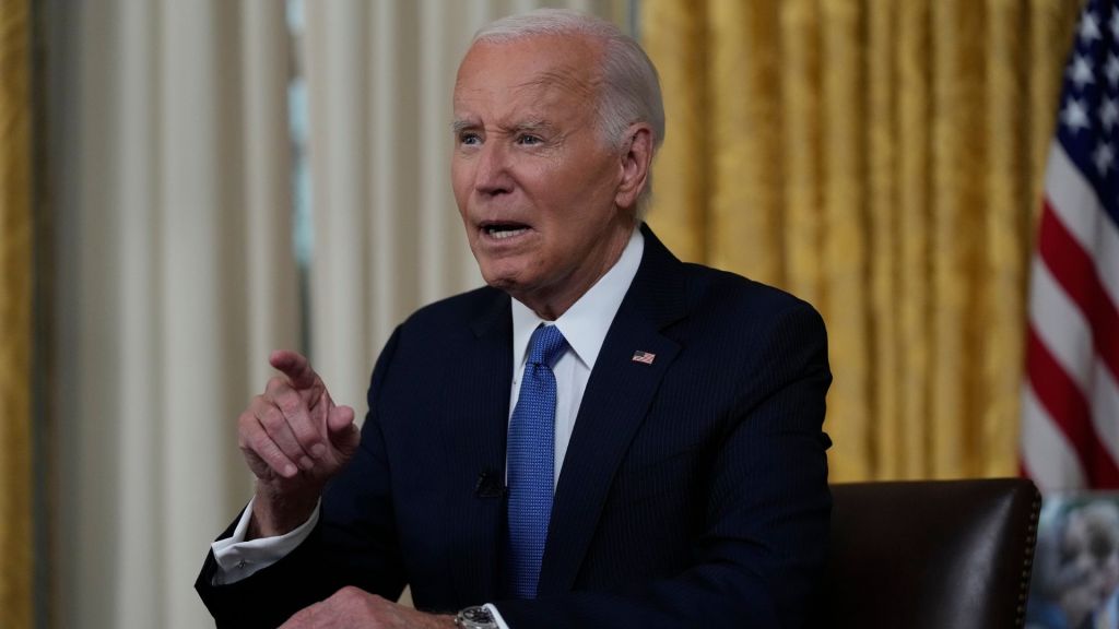 Joe Biden addresses nation after ending reelection bid