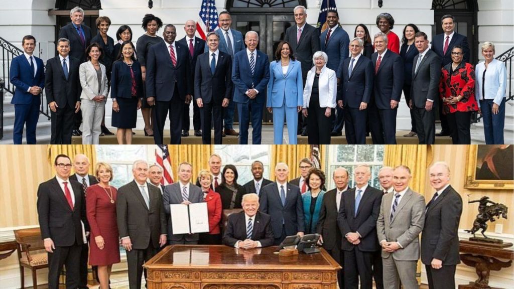 Biden administration shows better record of Black Cabinet leaders than Trump