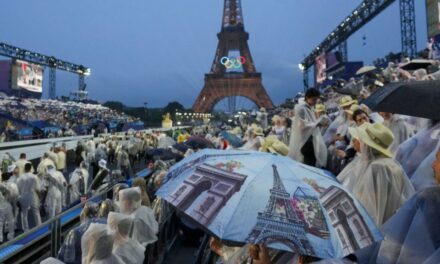 Paris Olympics kicks off with ambitious but rainy opening ceremony on the Seine River