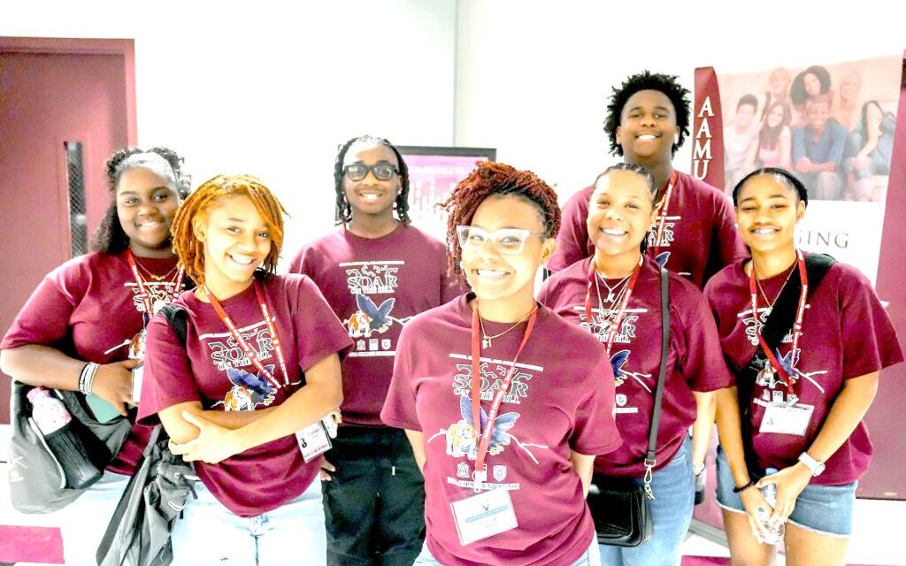 100 LOCAL HIGH SCHOOL STUDENTS EXPERIENCE HBCU CAMPUS LIFE