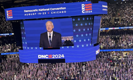 On DNC Night 3, Democrats Kept Up the Quips—But, the Shadow of Gaza Lingers