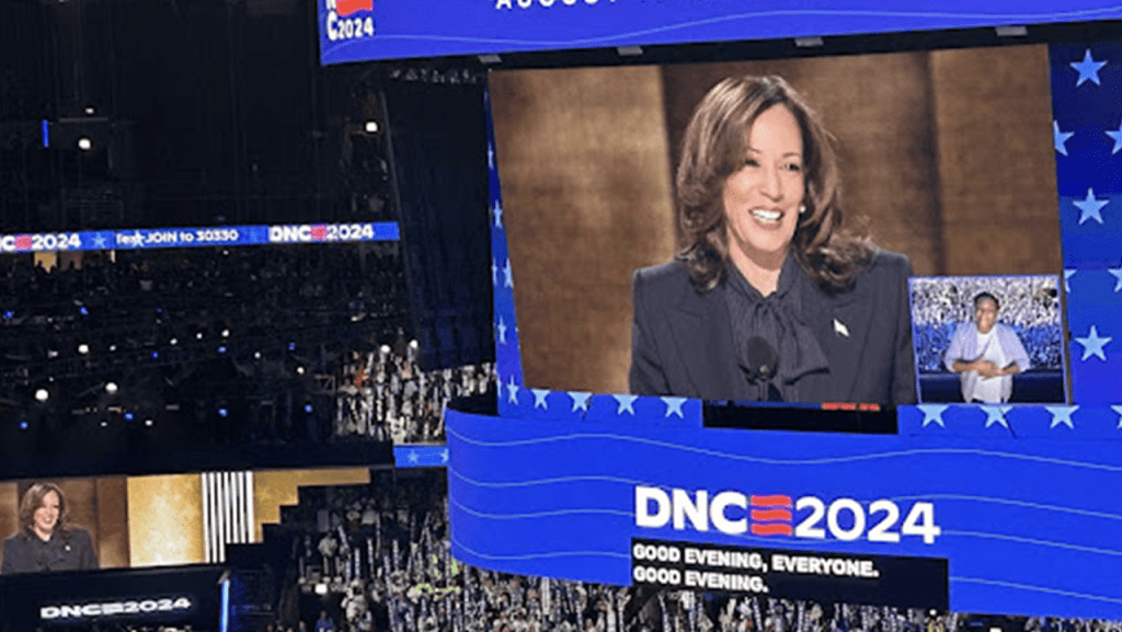 “I promise to be a president for all Americans.” DNC Ends with Rallying Speech from from Kamala Harris