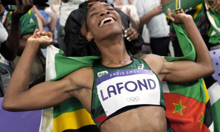 Triple jump champion Thea LaFond on winning Dominica’s first Olympic medal: ‘It’s a really big deal’