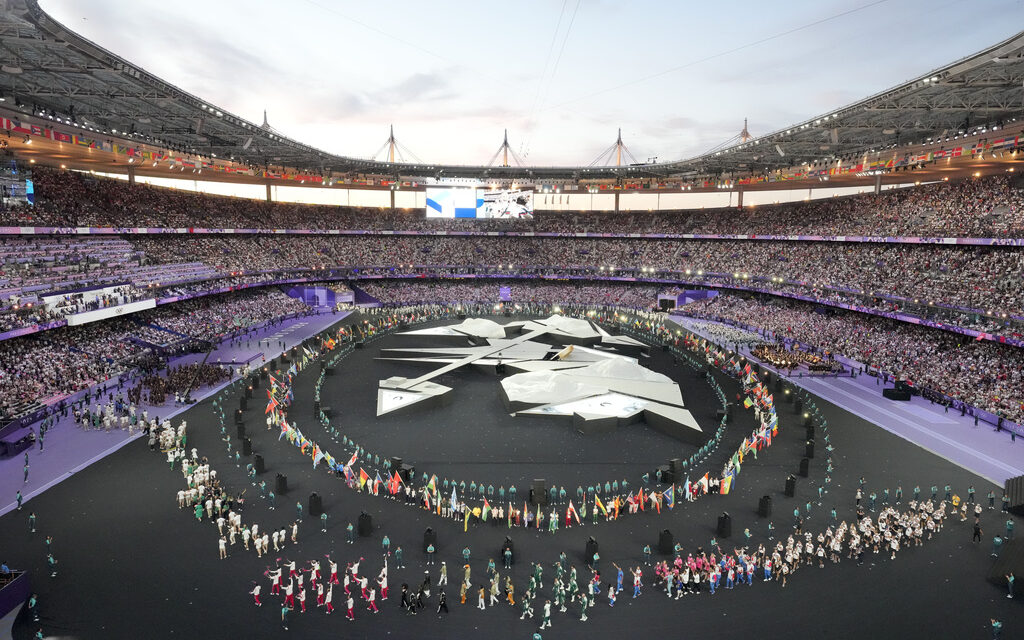 Paris is closing out the 2024 Olympics with a star-studded show