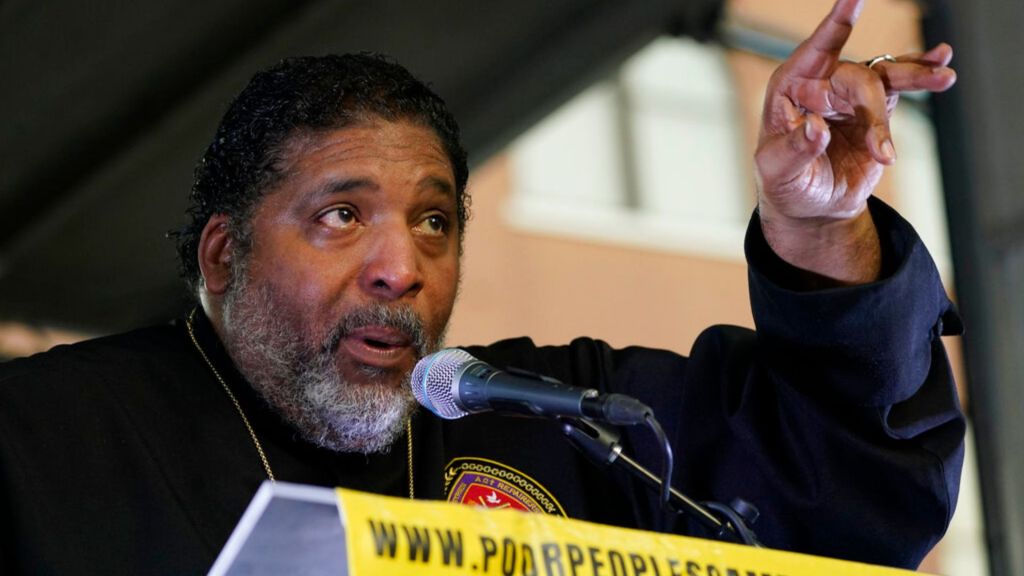 Rev. Barber calls for justice and questions Trump’s idolatry