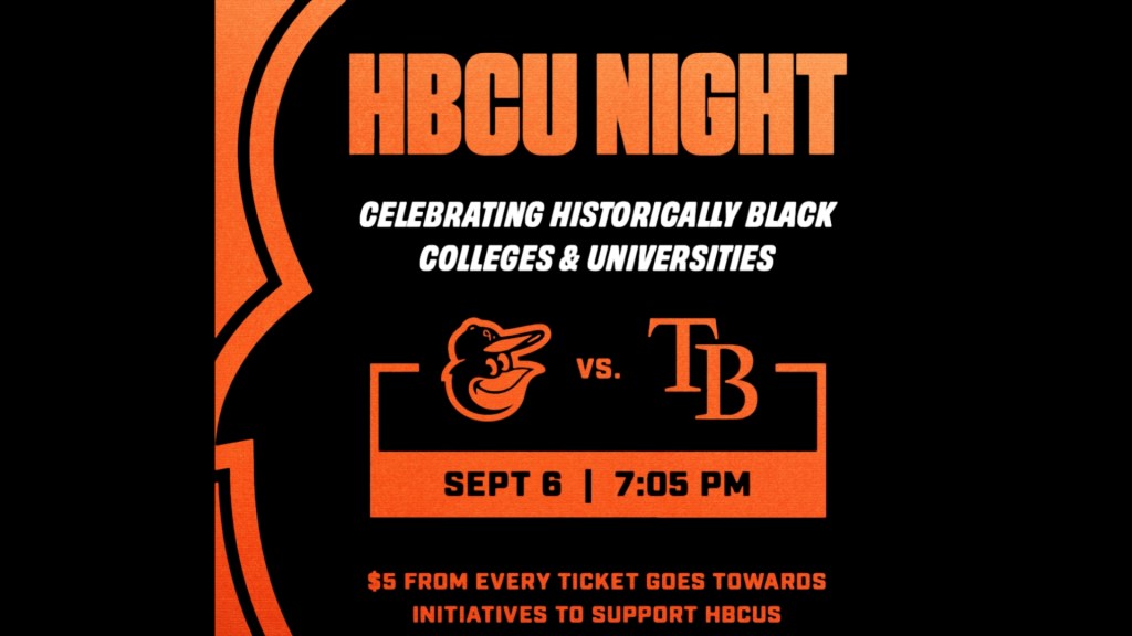 Orioles to host HBCU night fundraiser at Camden Yards