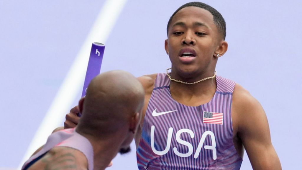 Track phenom Quincy Wilson, 16, becomes youngest male Olympic medallist in U.S. history