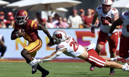 USC Over Wisconsin 38-21 while UCLA falls short to Oregon 34-13