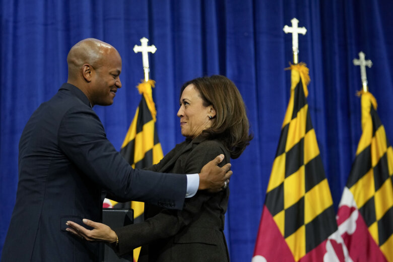 Kamala Harris, Wes Moore approval ratings soar in Maryland