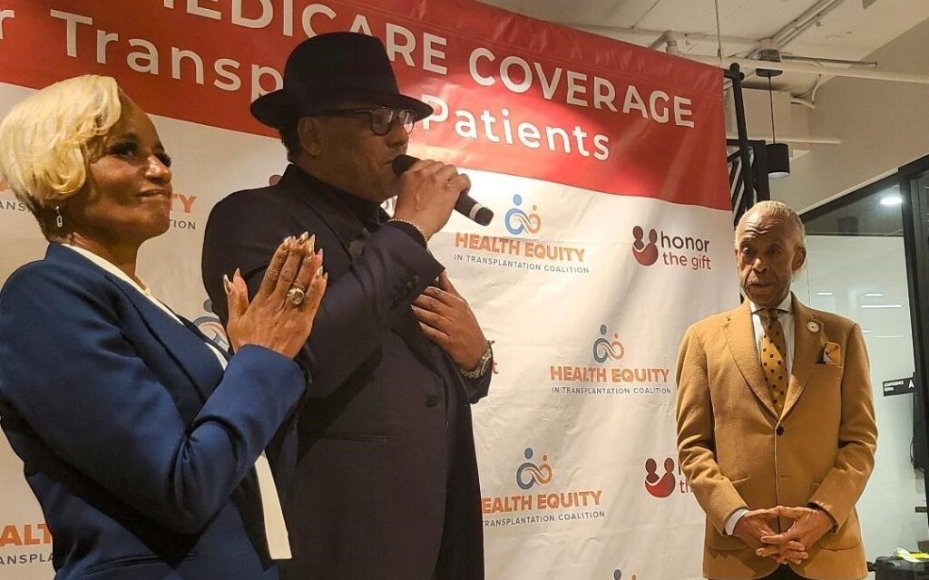 Rev. Sharpton, Al B. Sure! partner to reverse Medicare coverage denial for essential post transplant test