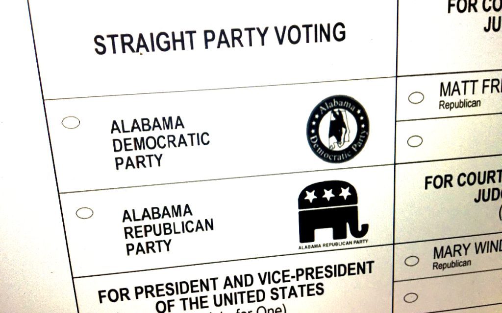 Alabama’s one-and-done vote: How straight ticket voting dominates elections